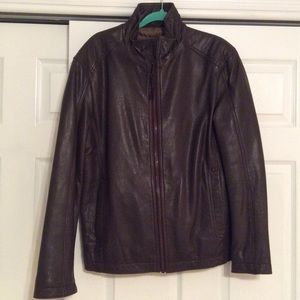 🧥 MENS NEW Brown Leather Jacket